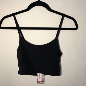 NWT Double Layer Slinky Bralet